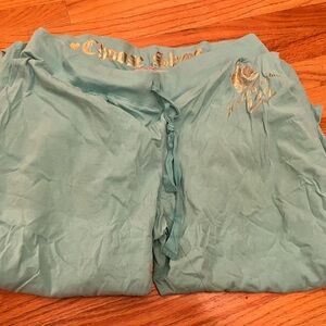 Vintage juicy couture pajama bottoms.  Perfect for any Y2K trendsetter!